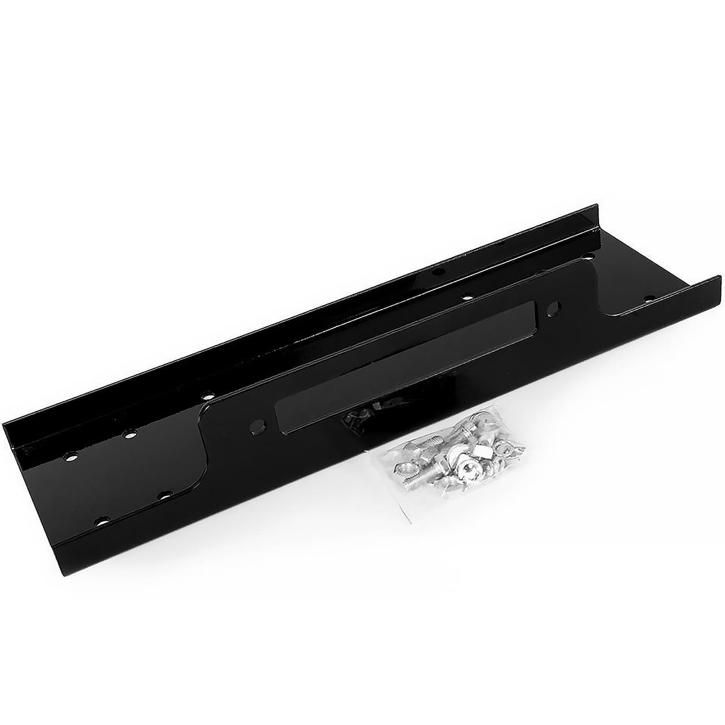 13,500lb 12v Electric Winch. Mounting Plate. 15 m x 10 mm Armourline Rope. 3/8 inch hook.