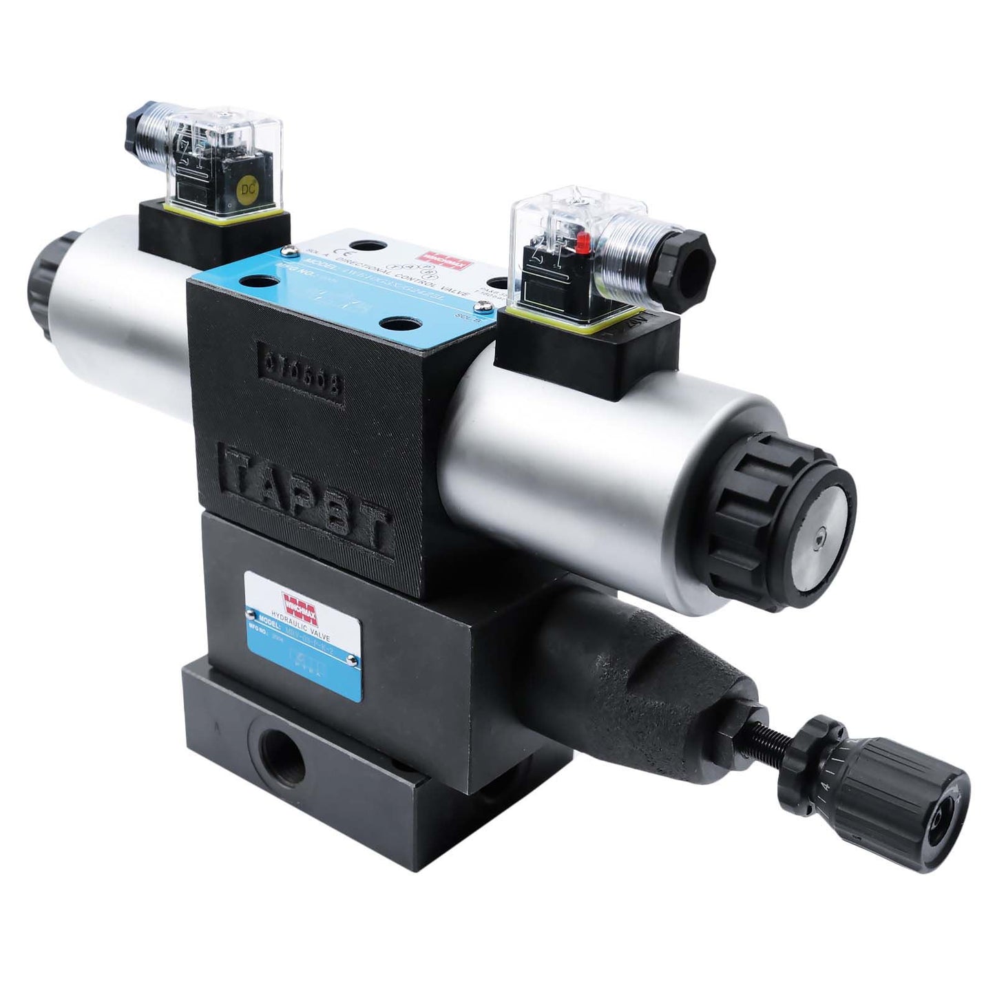 WINCHMAX. 12V CETOP5/NG10 Solenoid Valve, Manifold and Regulator.