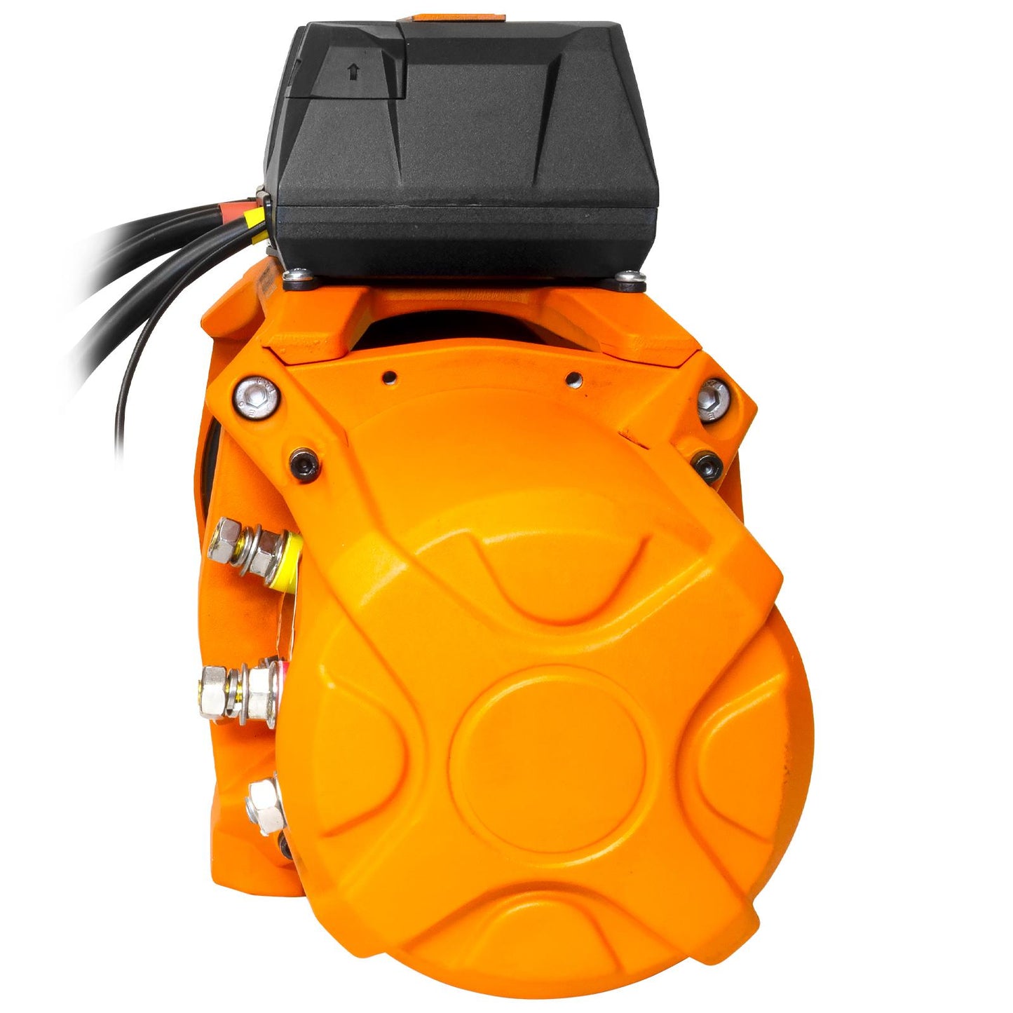 13,500lb (6,123kg) 'SL Series' Original Orange 24v Electric Winch - No Rope, No Fairlead. Remotes.