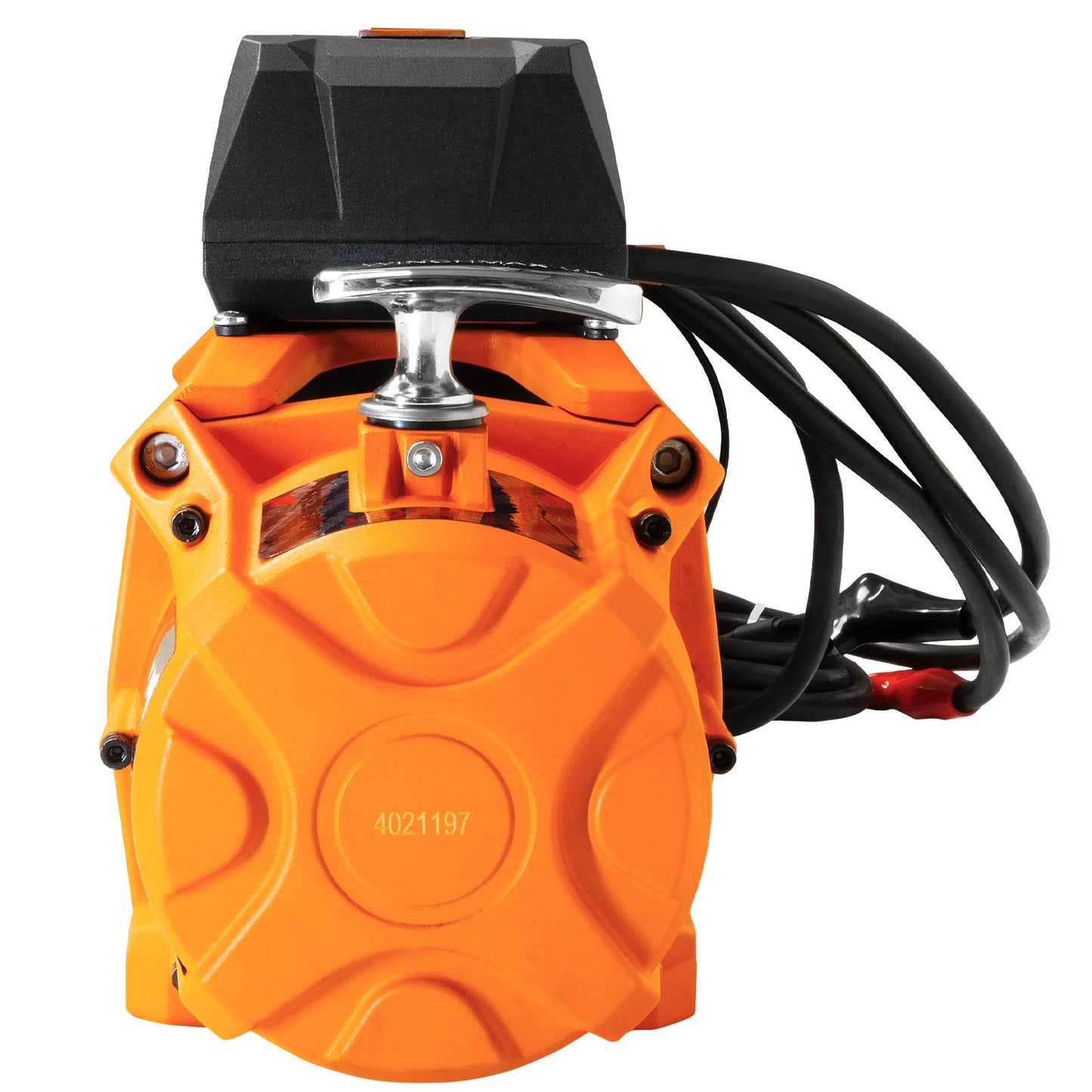 13,500lb (6,123kg) 'SL Series' Original Orange 24v Electric Winch - No Rope, No Fairlead. Remotes.