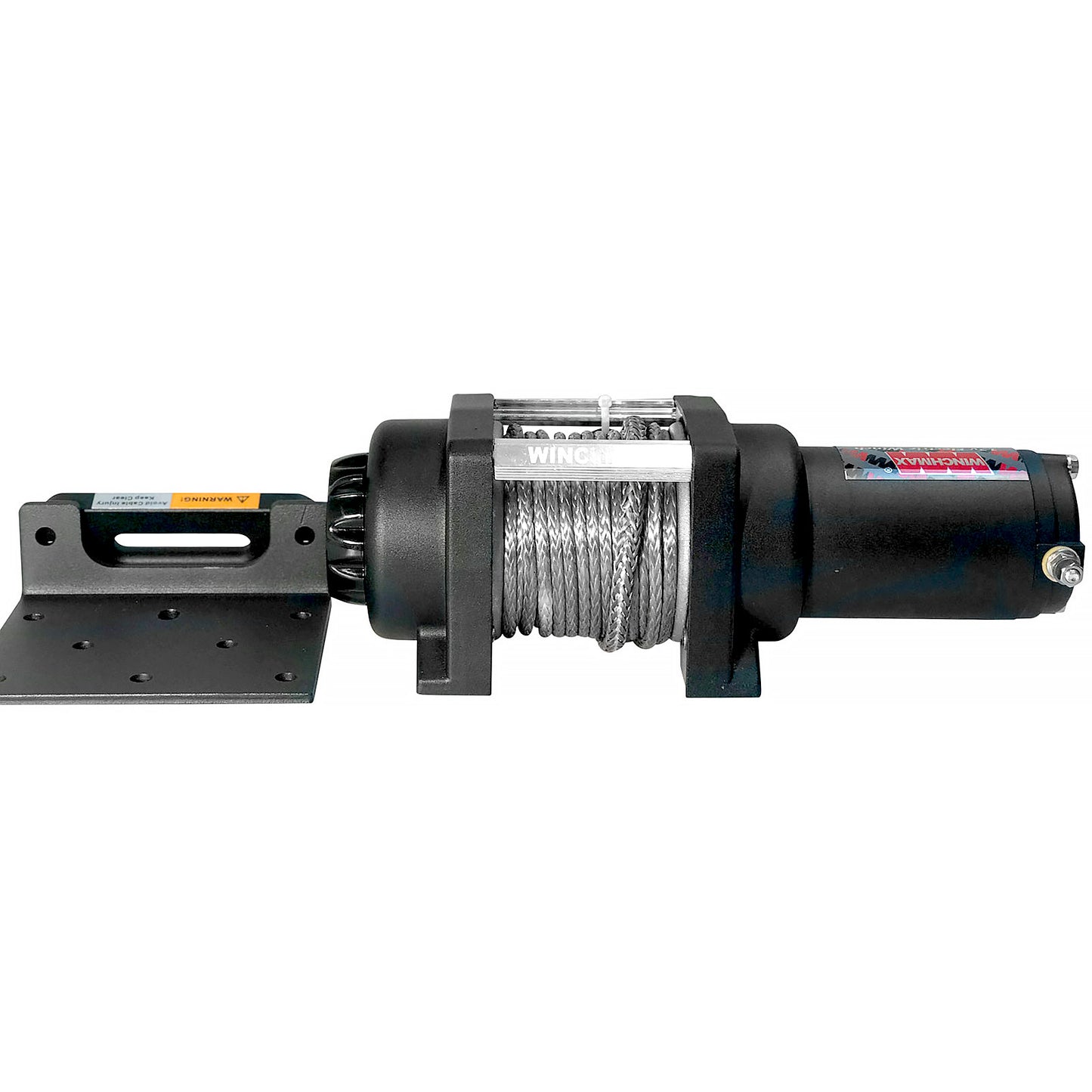 3,000lb (1,361kg) 12v Military Grade Winch. 15.5m x 5mm Dyneema Rope, Remote Controls. Boat Trailer, Marine.
