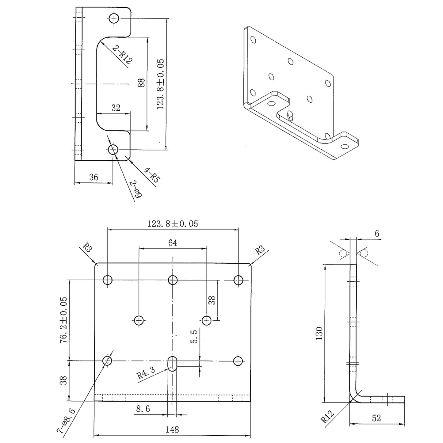 1,500lb 240V 13A Single Phase Winch. 12.5m x 5mm Steel Rope. 1/4 inch hook.