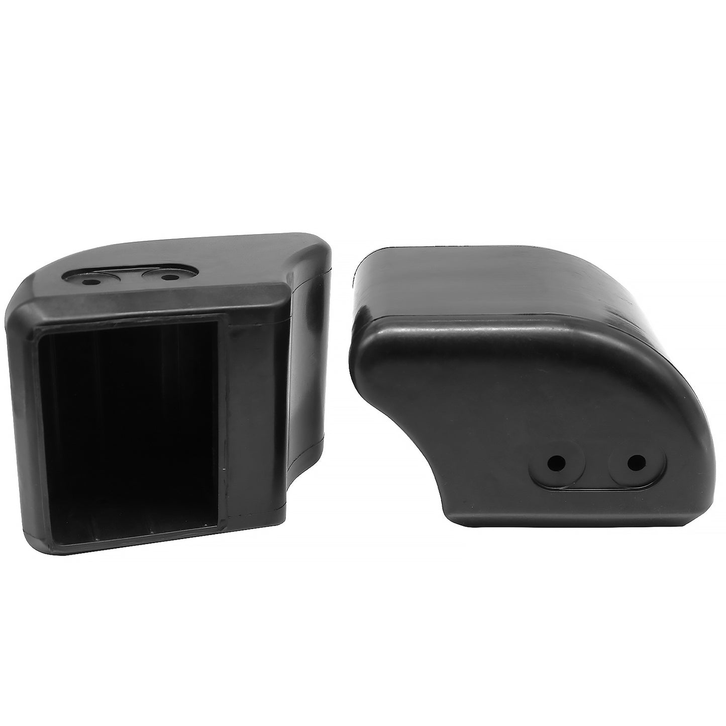 Pair of Bumper End Caps with push stud fit for Land Rover Defender 90, 110, RTD5, TDCI
