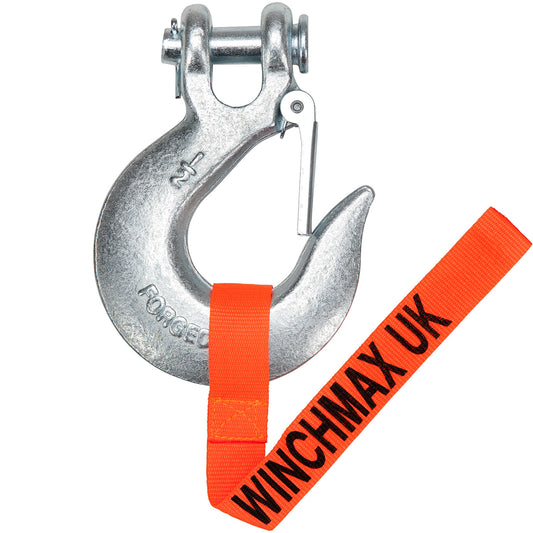Winch Hook 1/2 Inch Clevis Forged G70. For Winches up to 20,000lb
