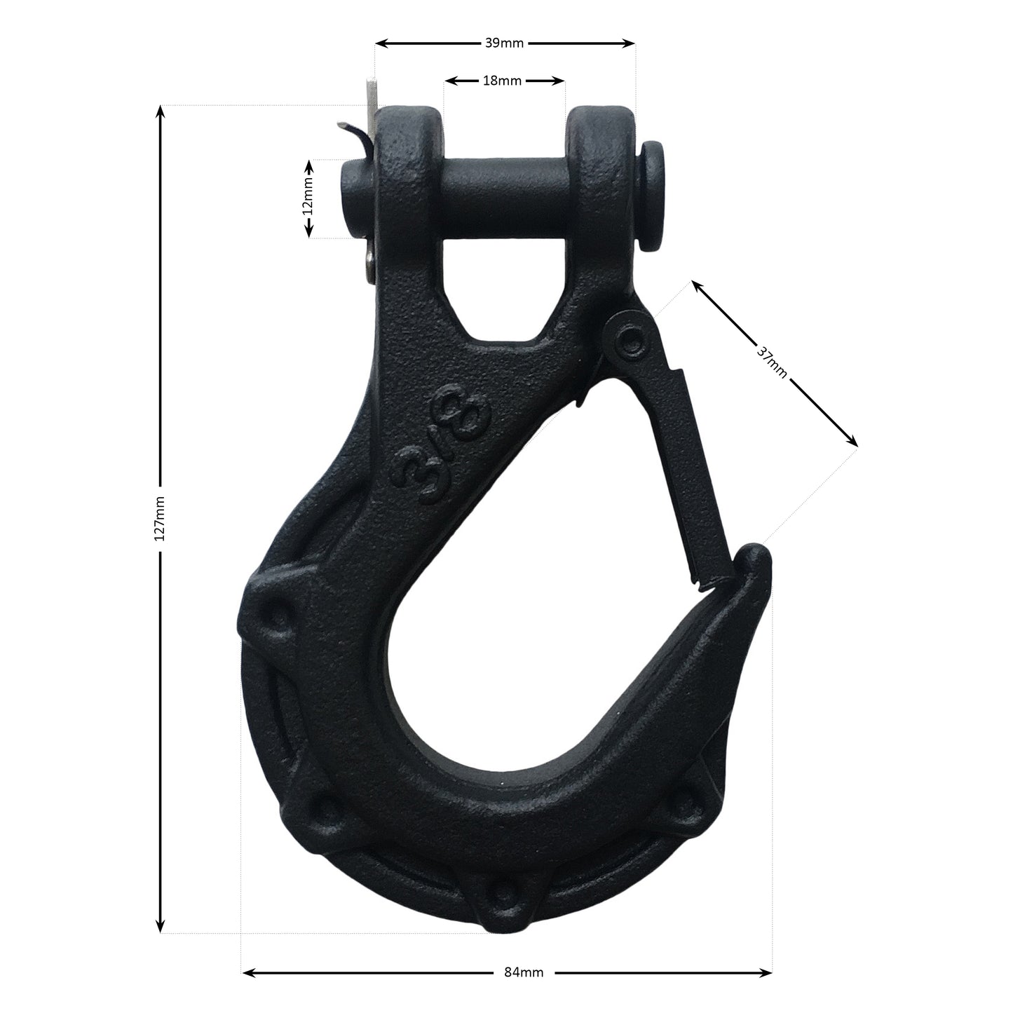 Verricello SL di livello militare da 6.123 kg (13.500 lb) a 12 V. Paraurti per verricello. Fune Armourline da 25 m x 10 mm. Gancio tattico da 9,5 mm.
