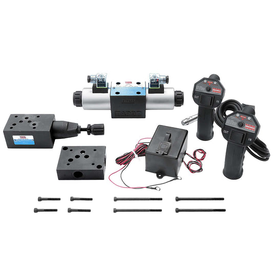 Controllo direzionale idraulico CETOP5/NG10 24v. Kit completo.