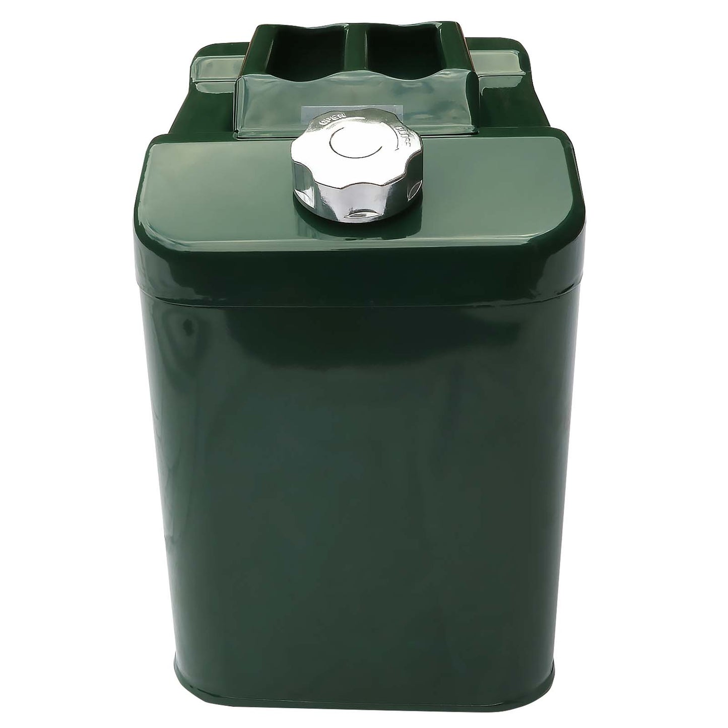 Jerry Can 25ltr Green Steel. Fuel, Petrol, Diesel, Oil, Water. Standard Pattern.