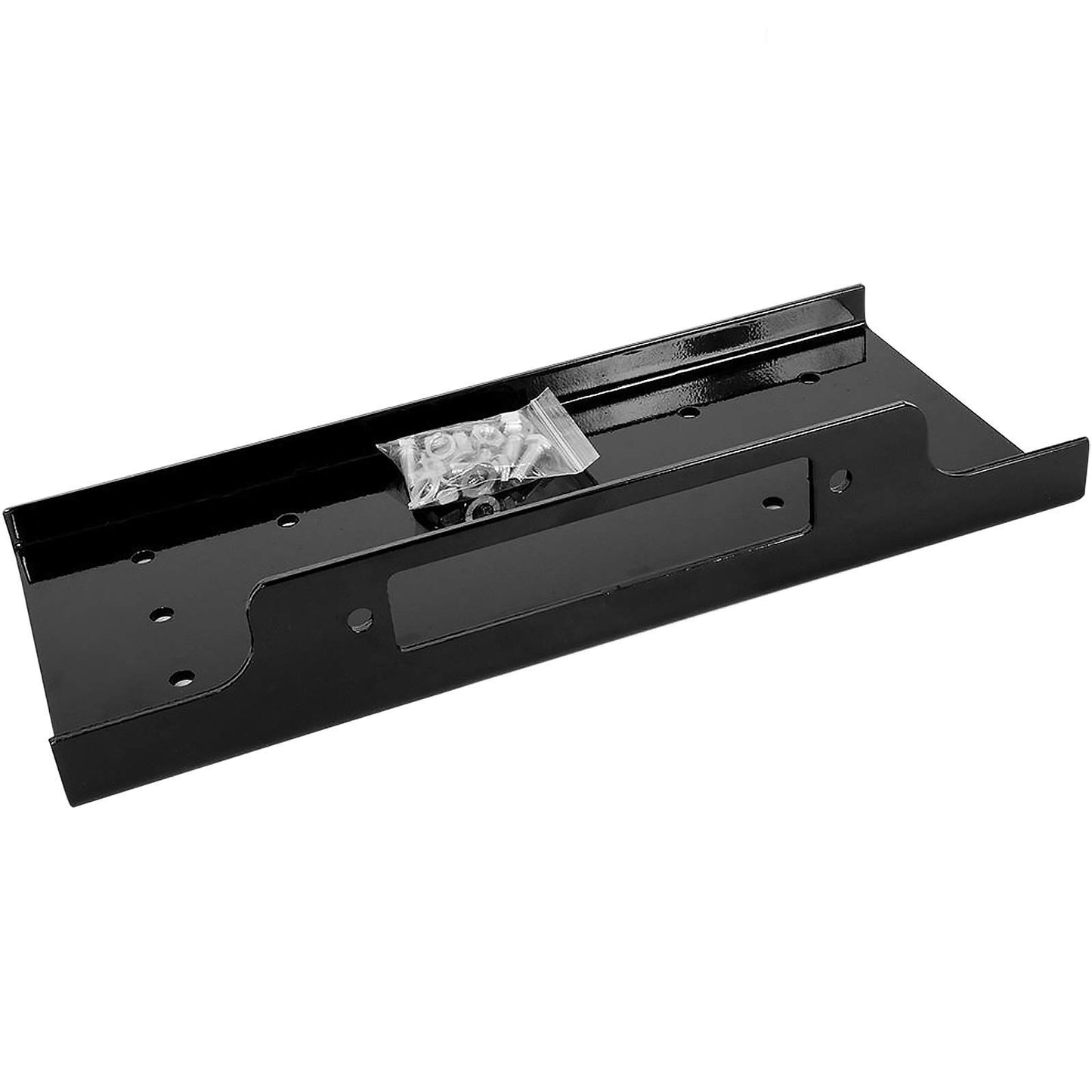 Verricello da 4.082 kg (9.000 lb) a 12 V. Conforme alla norma EN14492. Fune in acciaio da 24 m x 9 mm. Piastra di montaggio.