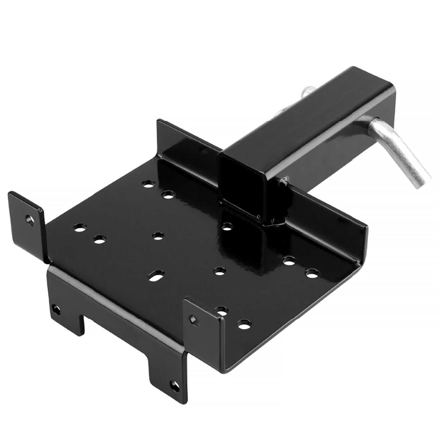 Supporto per verricello mobile da 3.000 lb - Gancio di traino da 2 pollici.