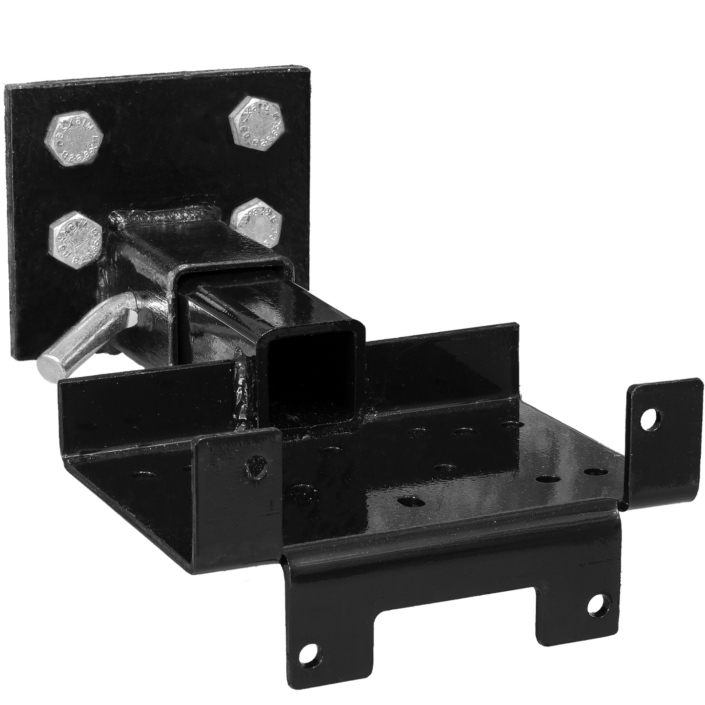 Supporto per verricello mobile da 3.000 lb - Gancio di traino da 2 pollici.