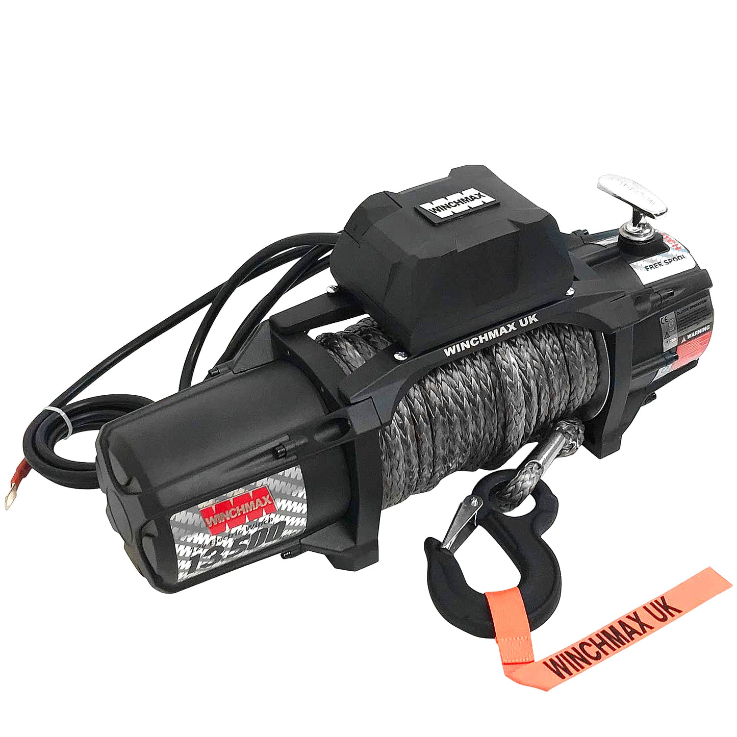 13,500lb (6,123kg) 'SL Series' 24v Military Grade Winch. 28m x 11mm Dyneema Rope, Wireless Remote Controls.