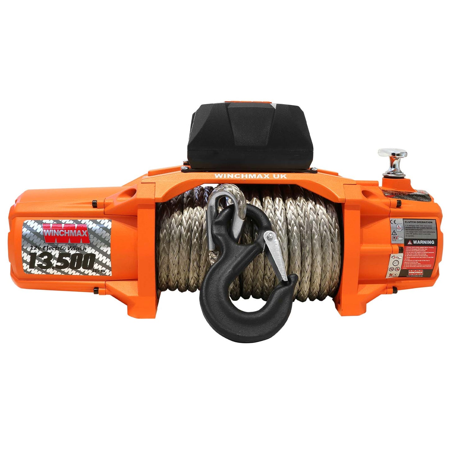 Verricello SL 12 V da 6.123 kg (13.500 lb). Paraurti per verricello. Fune in Dyneema. Gancio da competizione.