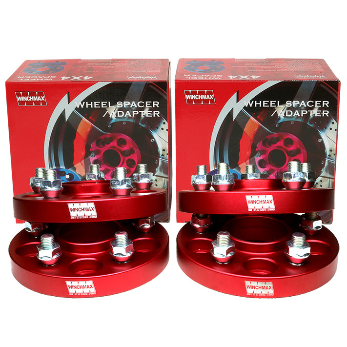 20mm Hub Centric Wheel Spacers to fit Ford Focus MK2, MK3, ST and Volvo V40 (2016). RED T4.