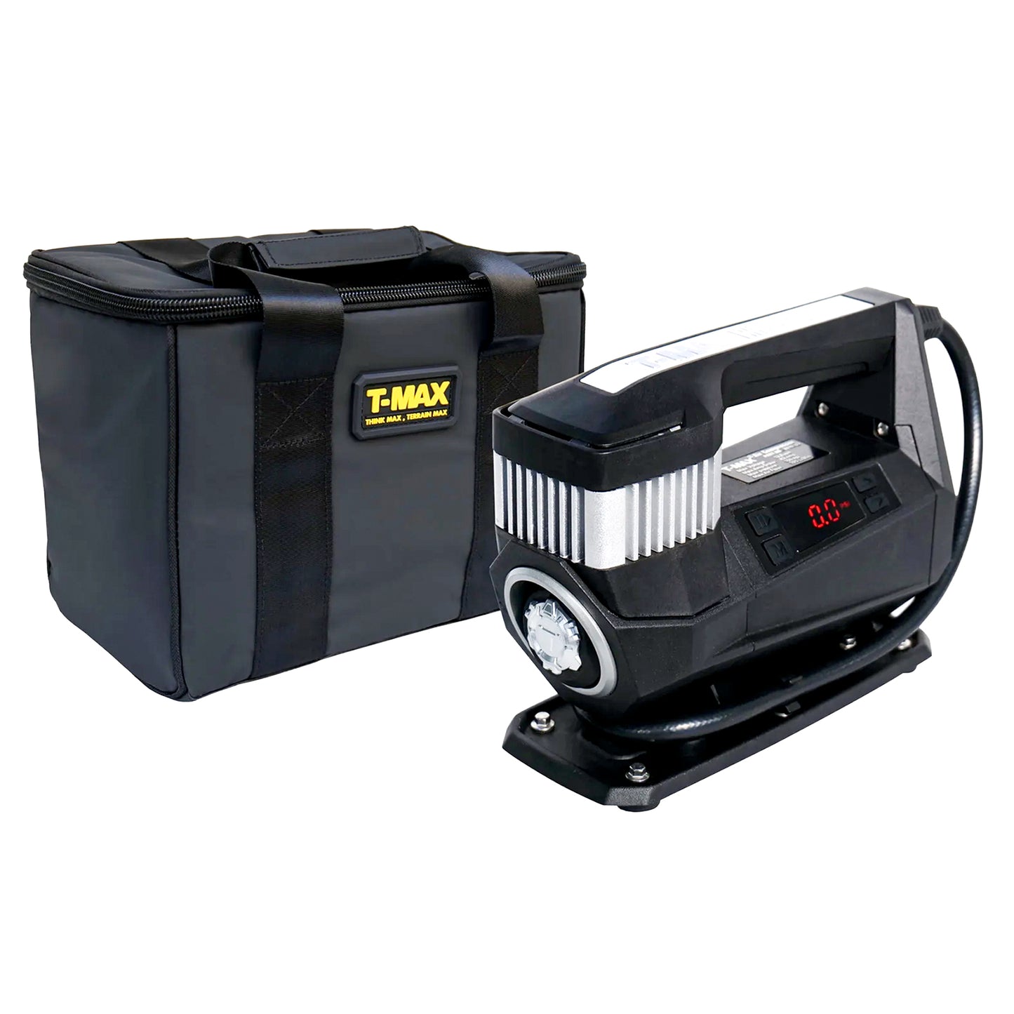 T-MAX Storm Pump 190 l/min 12v Air Compressor Tyre Pump - for 4x4 Off Road Car Van Truck SUV.