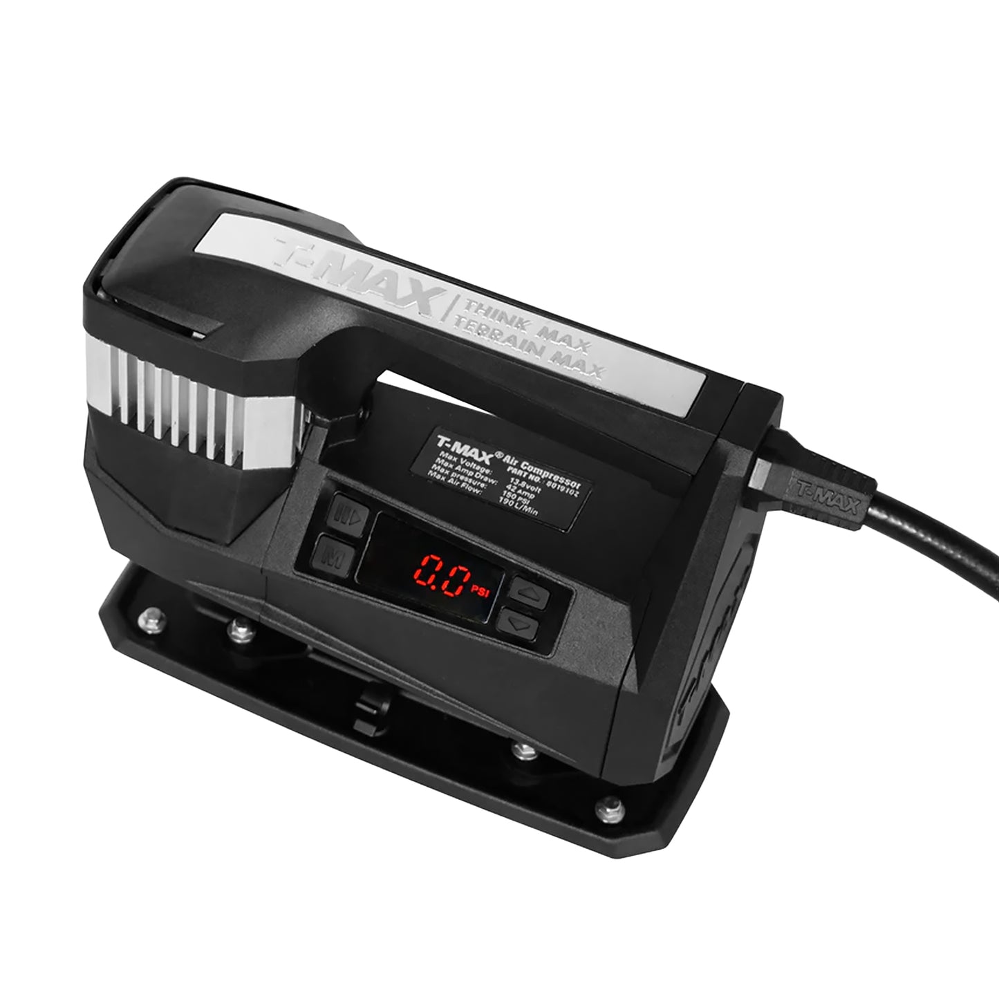 T-MAX Storm Pump 190 l/min 12v Air Compressor Tyre Pump - for 4x4 Off Road Car Van Truck SUV.