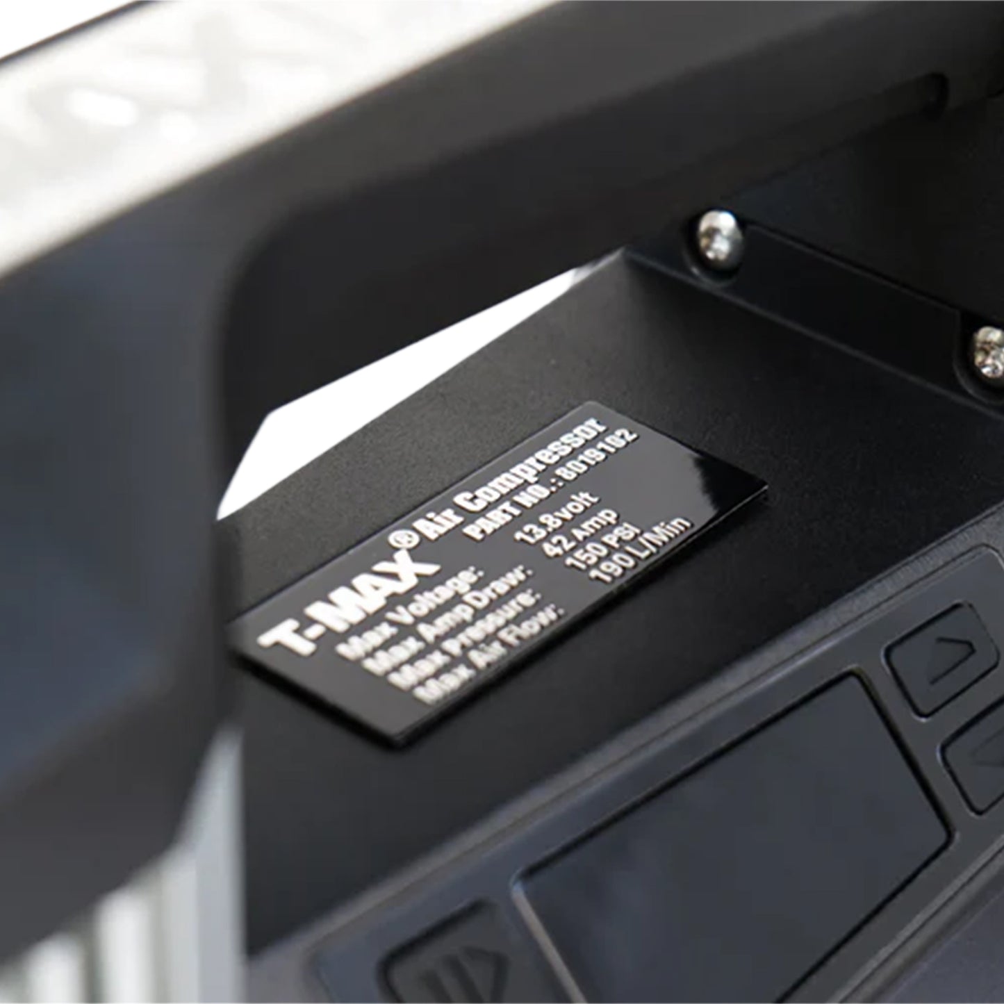 T-MAX Storm Pump 190 l/min 12v Air Compressor Tyre Pump - for 4x4 Off Road Car Van Truck SUV.