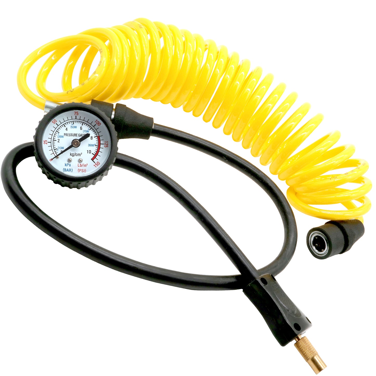 Coil Pipe and Pressure Gauge for 72l and 160l T-Max Compressor