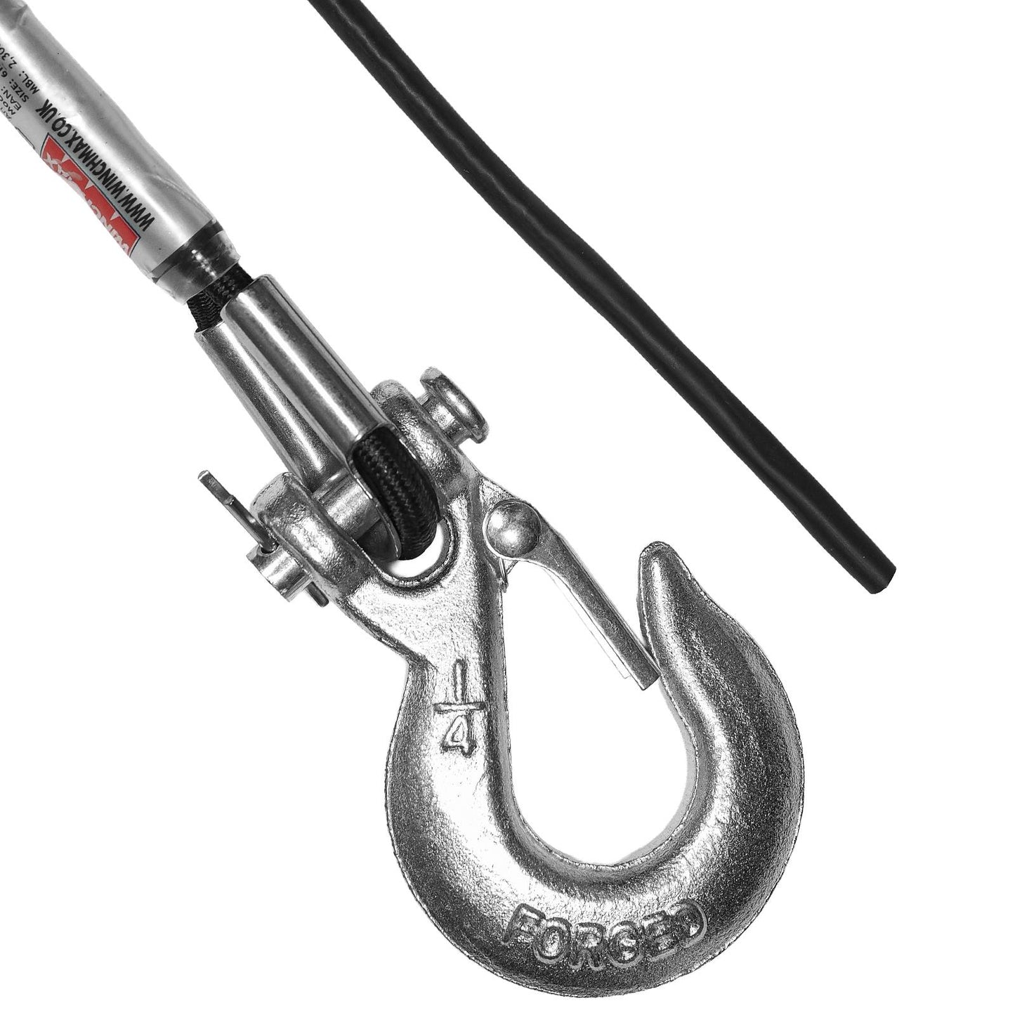 Armourline Synthetic Rope 15m x 5mm and 1/4 inch hook. Hole Fix.