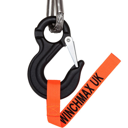 Eye Sling Competition Hook. Black, G80 / 3.15T W.L.L.