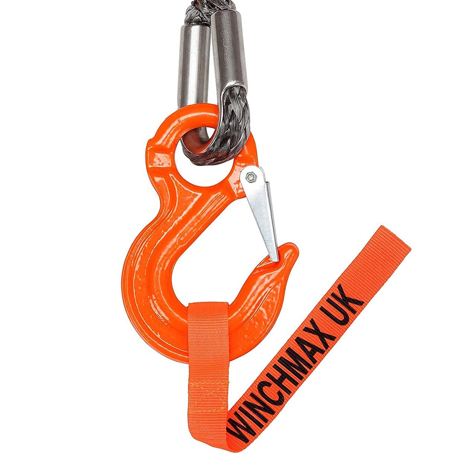 12,000lb (5,443kg) Original Orange 12v Two Speed Winch. 26m x 11mm Dyneema Rope, Wireless Remote Controls.
