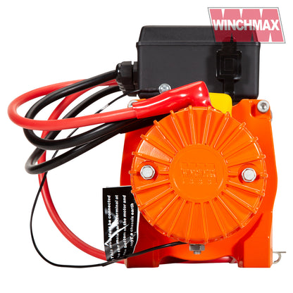 13,500lb (6,123kg) Original Orange 24v Winch. No Rope, No Fairlead.