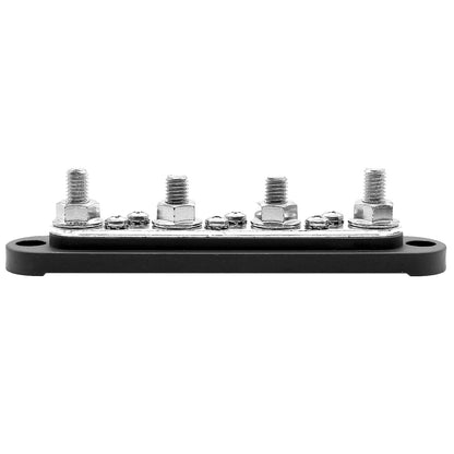 Bus Bar 150a 4xM8 terminal. Black.