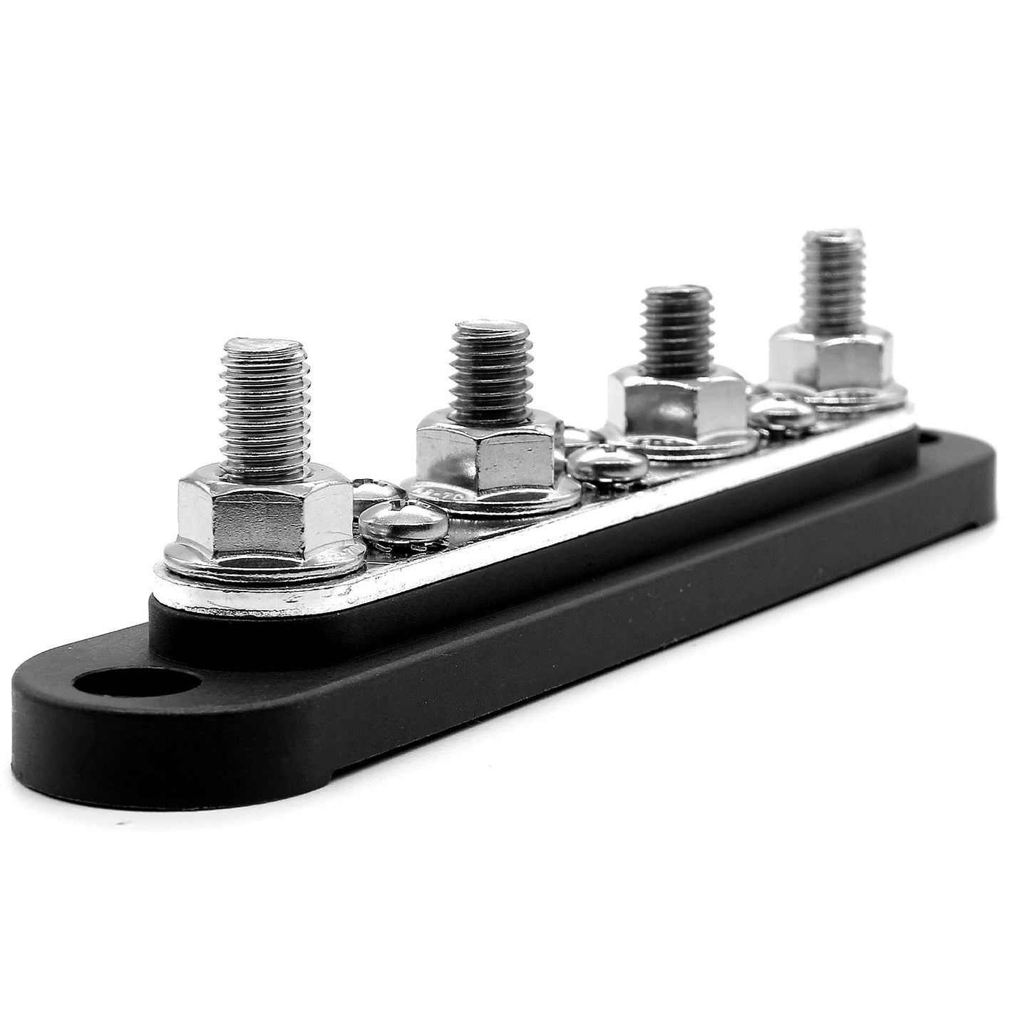 Bus Bar 150a 4xM8 terminal. Black.