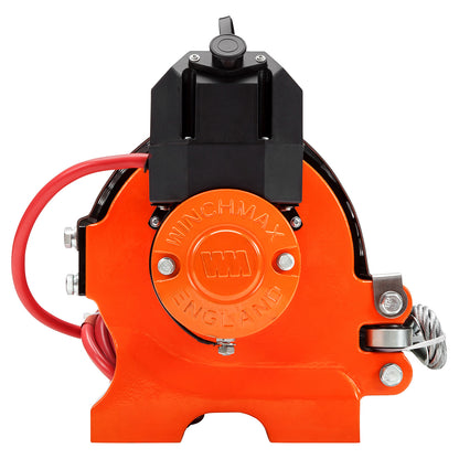 20,000lb (9,072kg) Original Orange Recovery 12v Electric Winch. 25m x 14mm Steel Rope, Wireless Remote Controls.