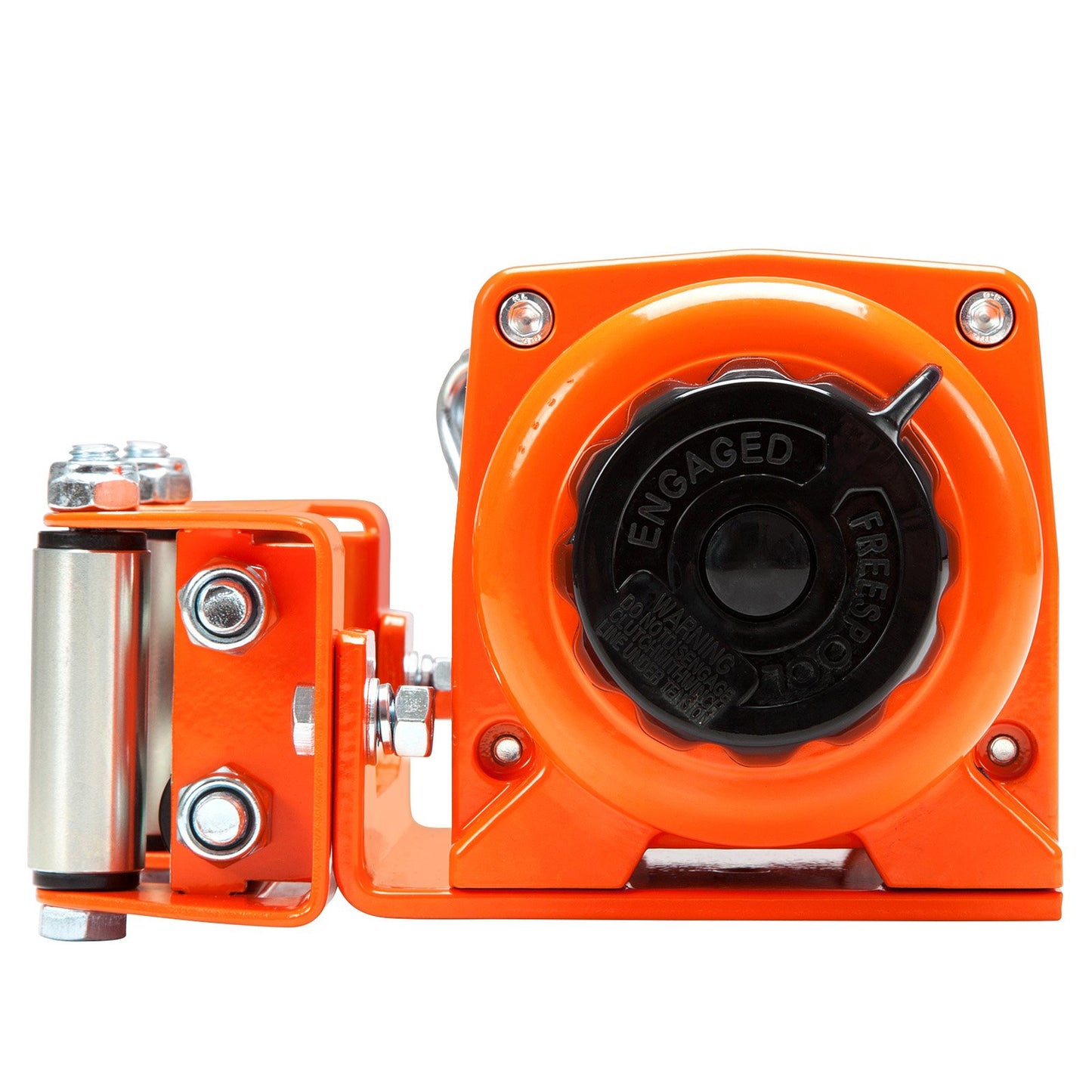 3,000lb (1,361kg) Original Orange 12v Electric Winch. 15m x 5mm Steel Rope, 1/4 Hook, Wireless Remote Controls.