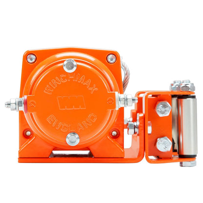 3,000lb (1,361kg) Original Orange 12v Electric Winch. 15m x 5mm Steel Rope, 1/4 Hook, Wireless Remote Controls.