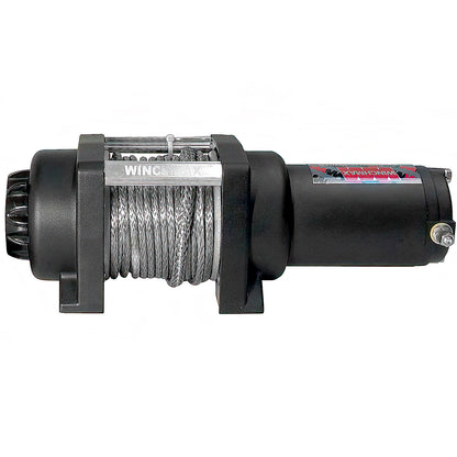3,000lb (1,361kg) 12v Military Grade Winch. 15.5m x 5mm Dyneema Rope, Remote Controls. Boat Trailer, Marine.