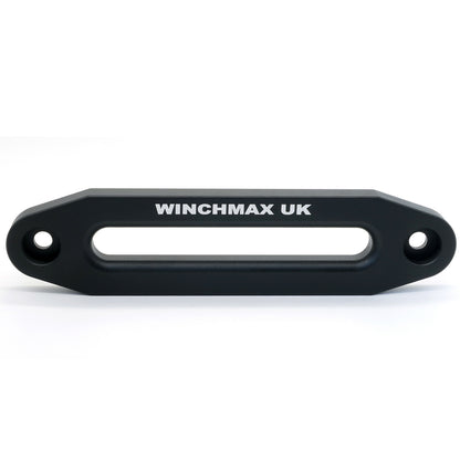 Military Grade Large Aluminium Hawse Fairlead. CNC Cut, Matt Black, Laser Etched Logo