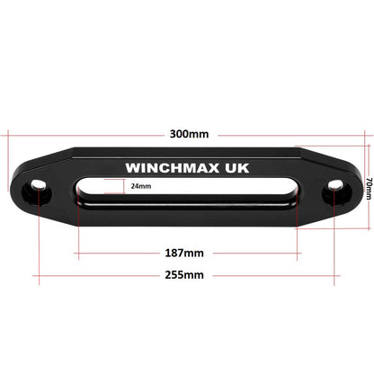 13,500lb (6,123kg) 'SL Series' 24v Military Grade Winch. 28m x 11mm Dyneema Rope, Wireless Remote Controls.