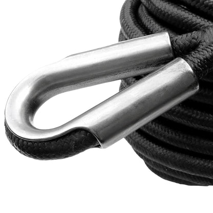 Armourline Synthetic Rope 15m x 10mm, Hole Fix. 3/8 Inch Tactical Hook.