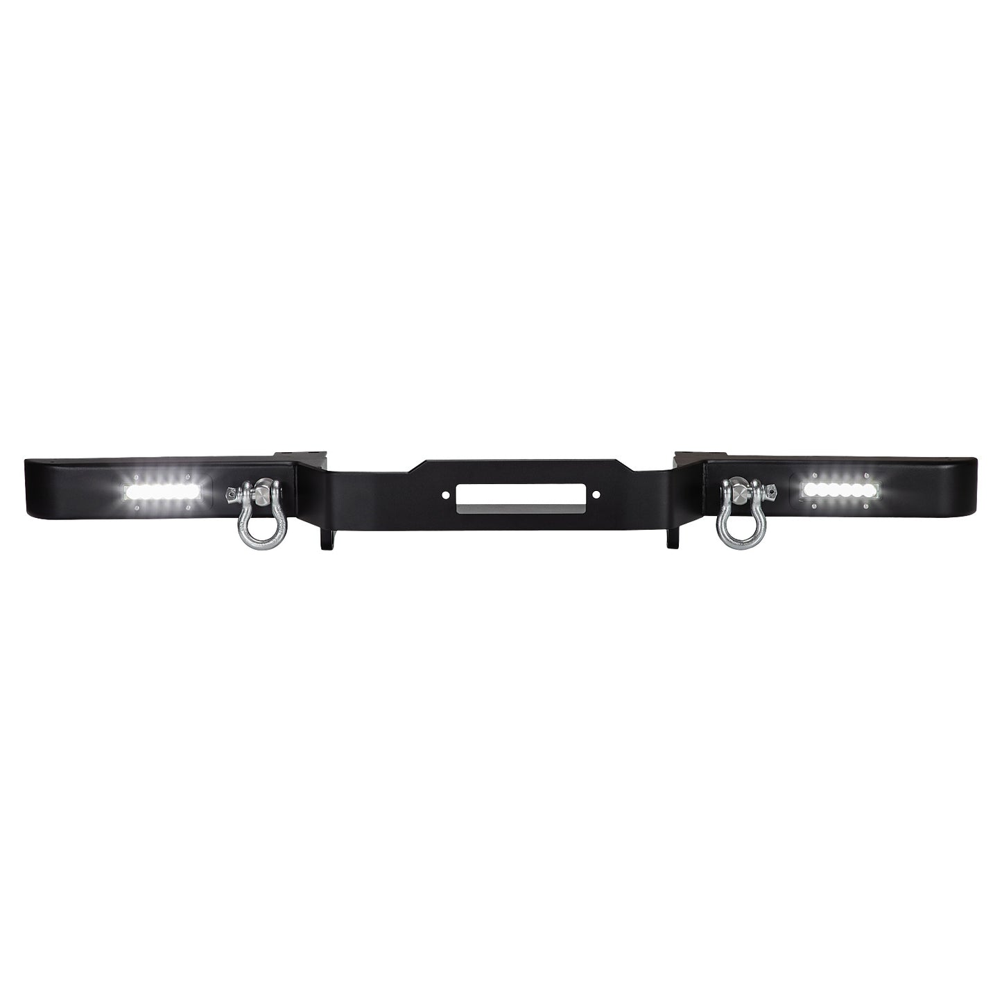 13,500lb (6,123kg) 12v Military Grade Winch. Defender Bumper, 25m x 10mm Armourline Rope, Remote Controls.