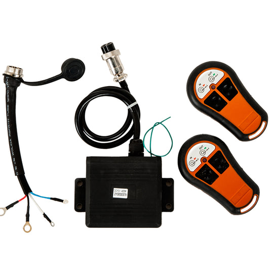 Wireless Winch Remote Control 24v. Twin handset, Waterproof External Receiver