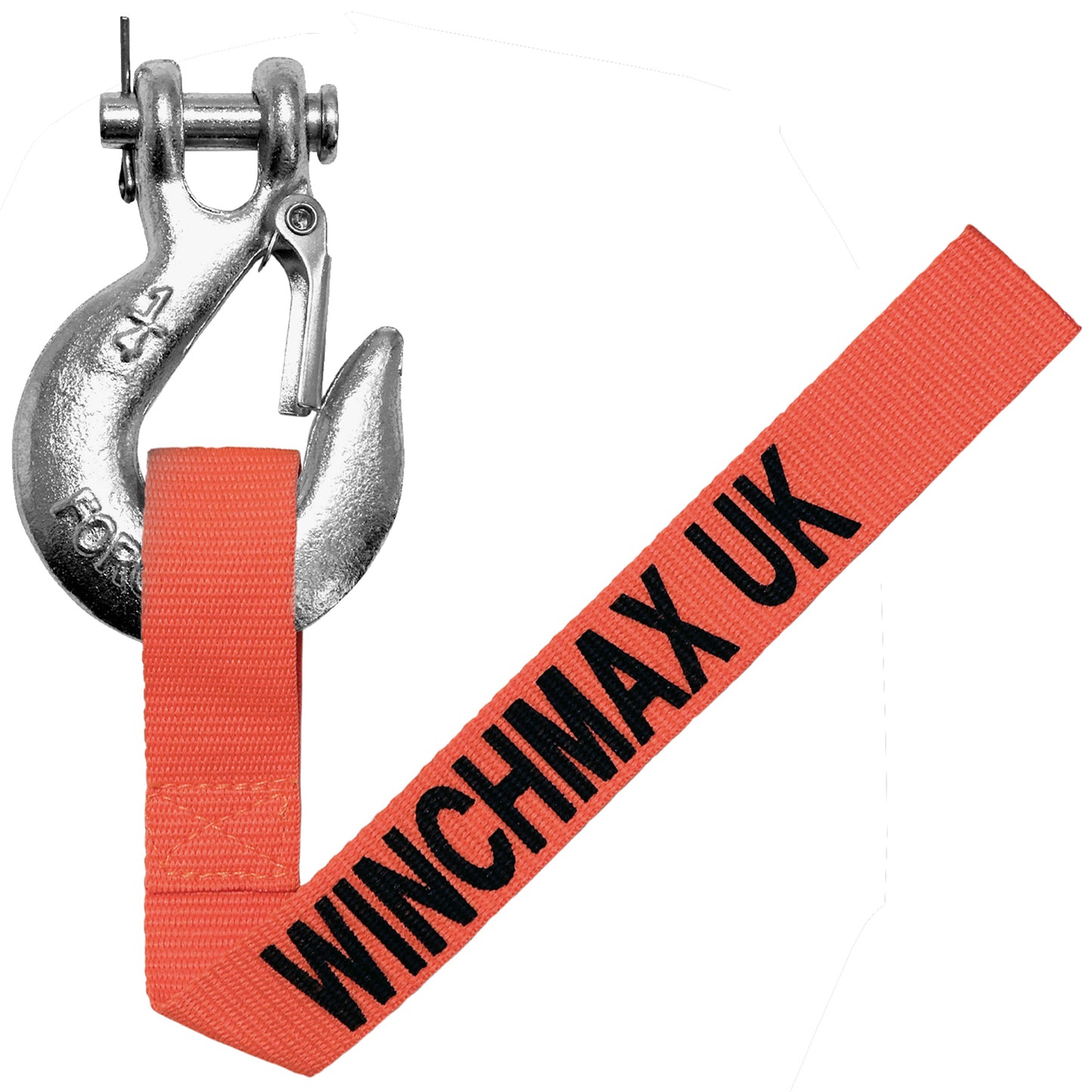 Winch Hook 1/4 inch Clevis Forged G70. For Winches up to 4,000lb