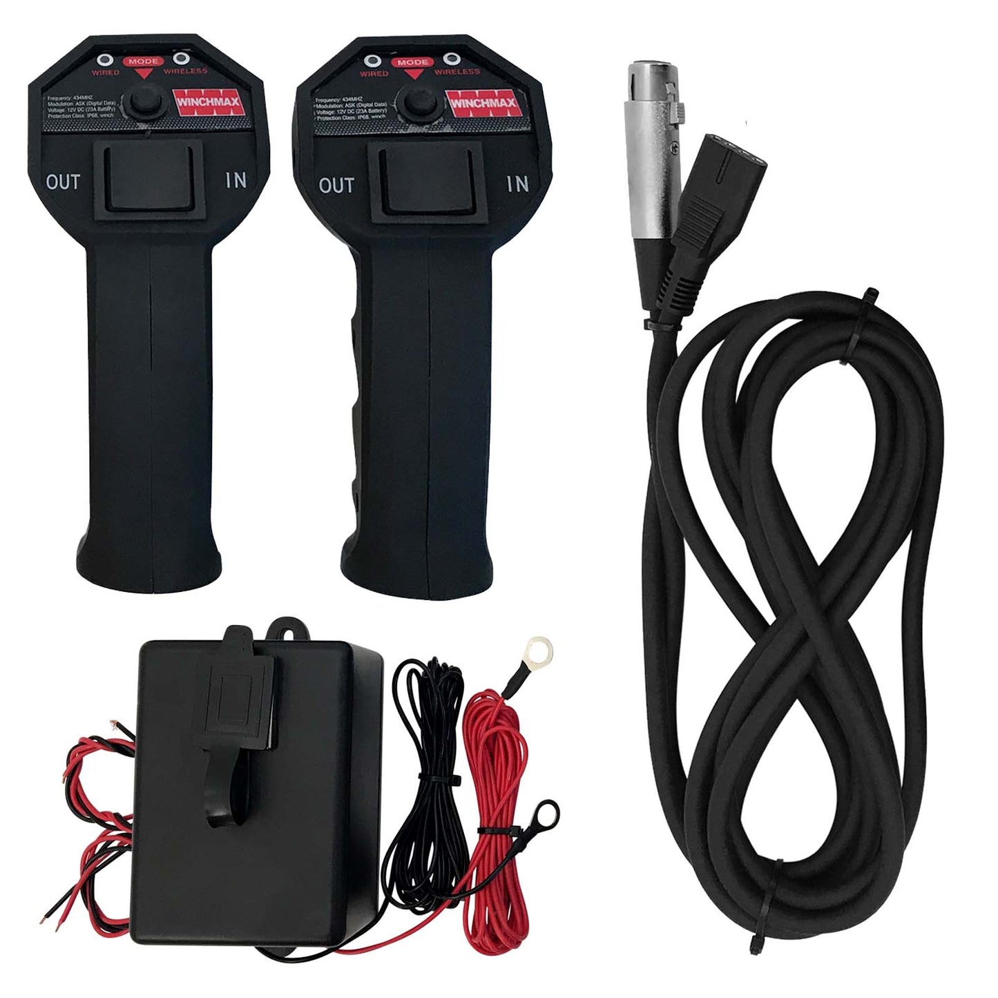 Hydraulic Winch Installation Kit.  24v Valve, Hoses, Control Gear. Wireless Remote