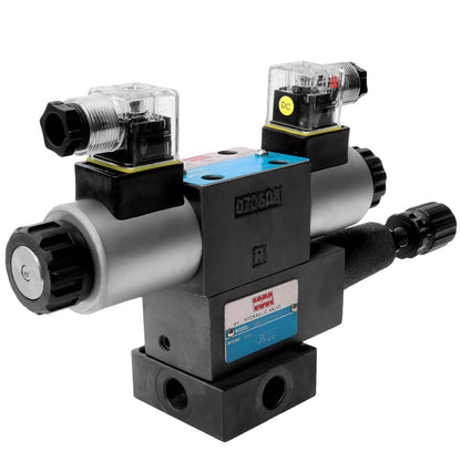 CETOP3/NG6 12v Solenoid Valve, Manifold and Regulator