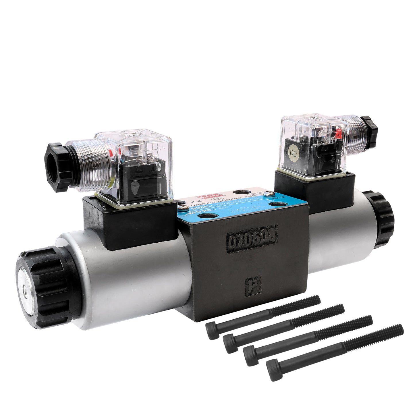 CETOP3/NG6 12v Solenoid Valve and Manifold Subplate
