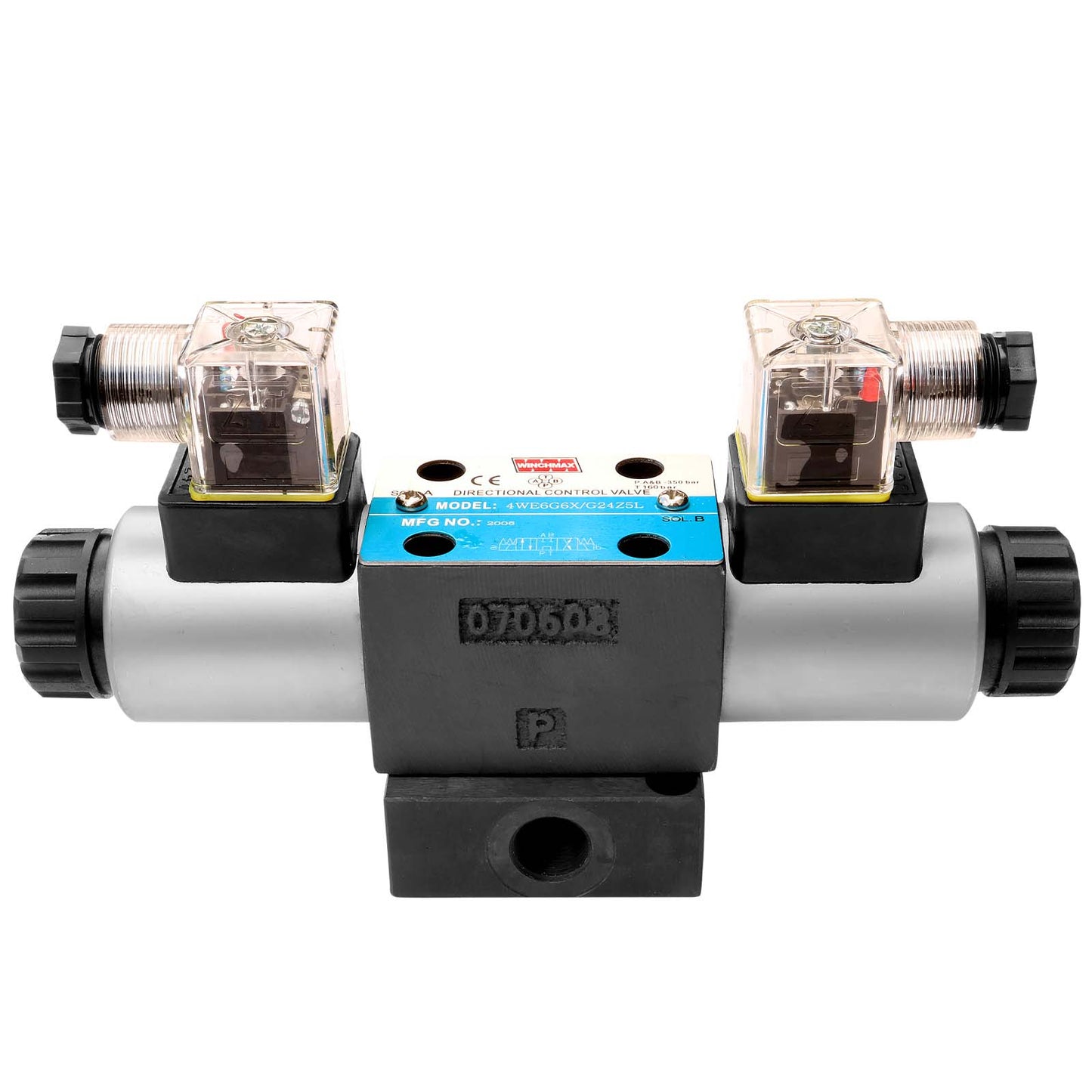 CETOP3/NG6 24v Solenoid Valve and Manifold Subplate