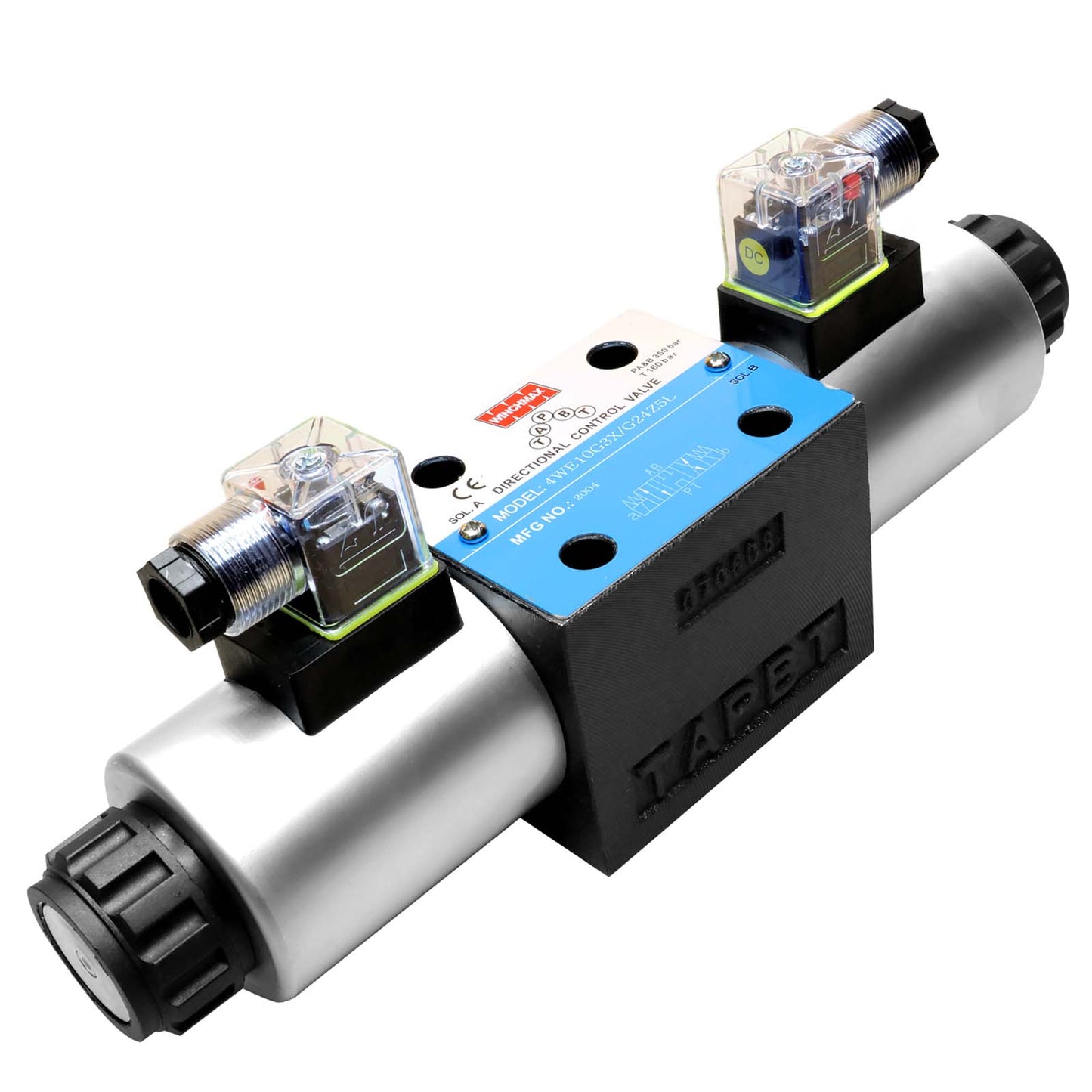 CETOP5/NG10 Solenoid Operated Hydraulic Directional Control Valve 24V
