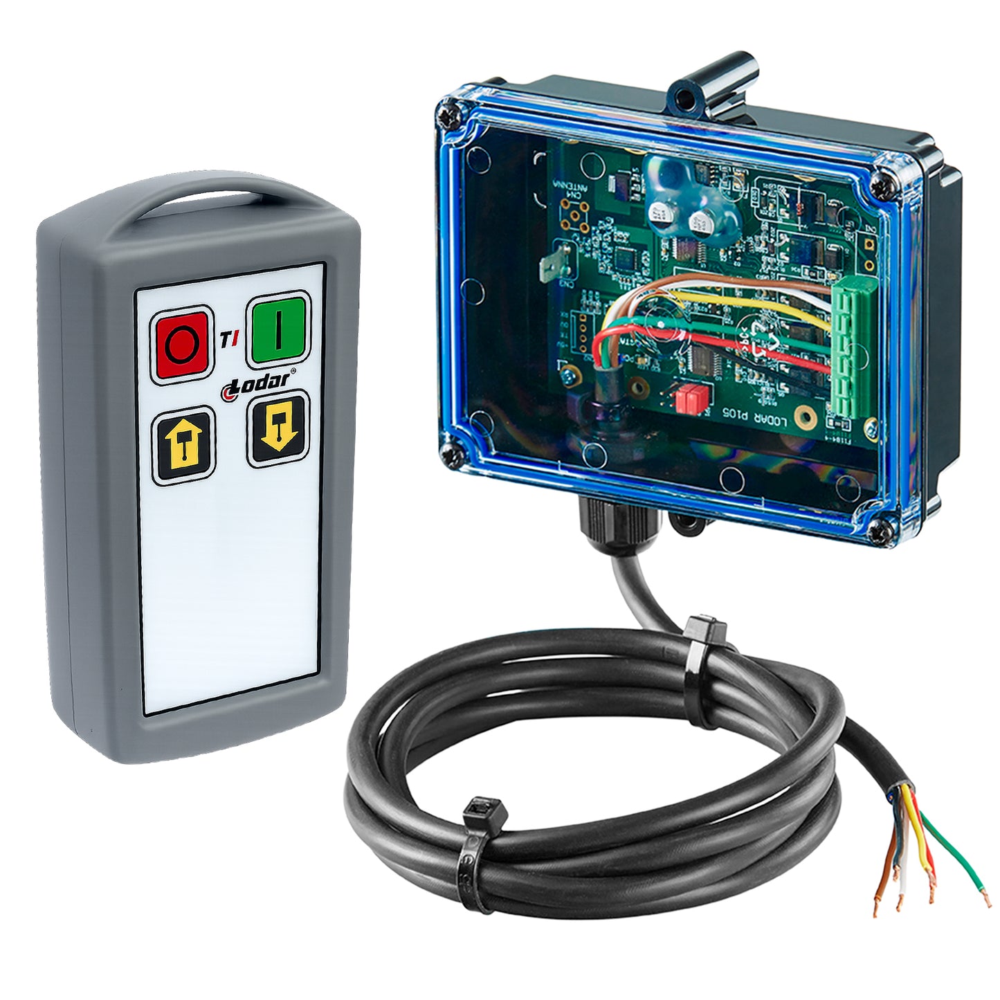 Lodar 111002 - Two Function Mini Receiver + Two Function Standard Transmitter