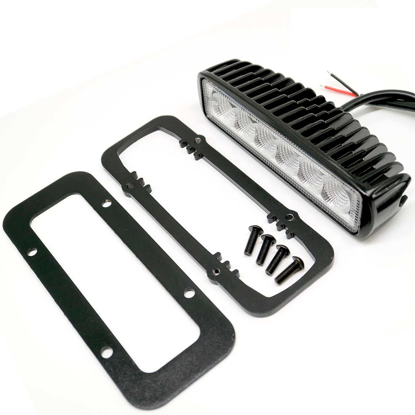 Feux de jour à LED rectangulaires adaptés au pare-chocs Defender