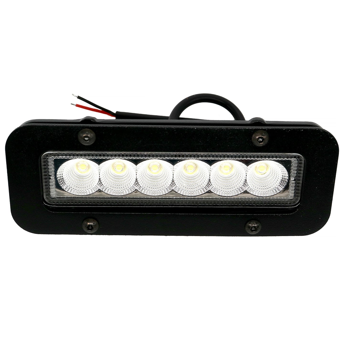 Feux de jour à LED rectangulaires adaptés au pare-chocs Defender