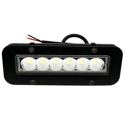 Feux de jour à LED rectangulaires adaptés au pare-chocs Defender