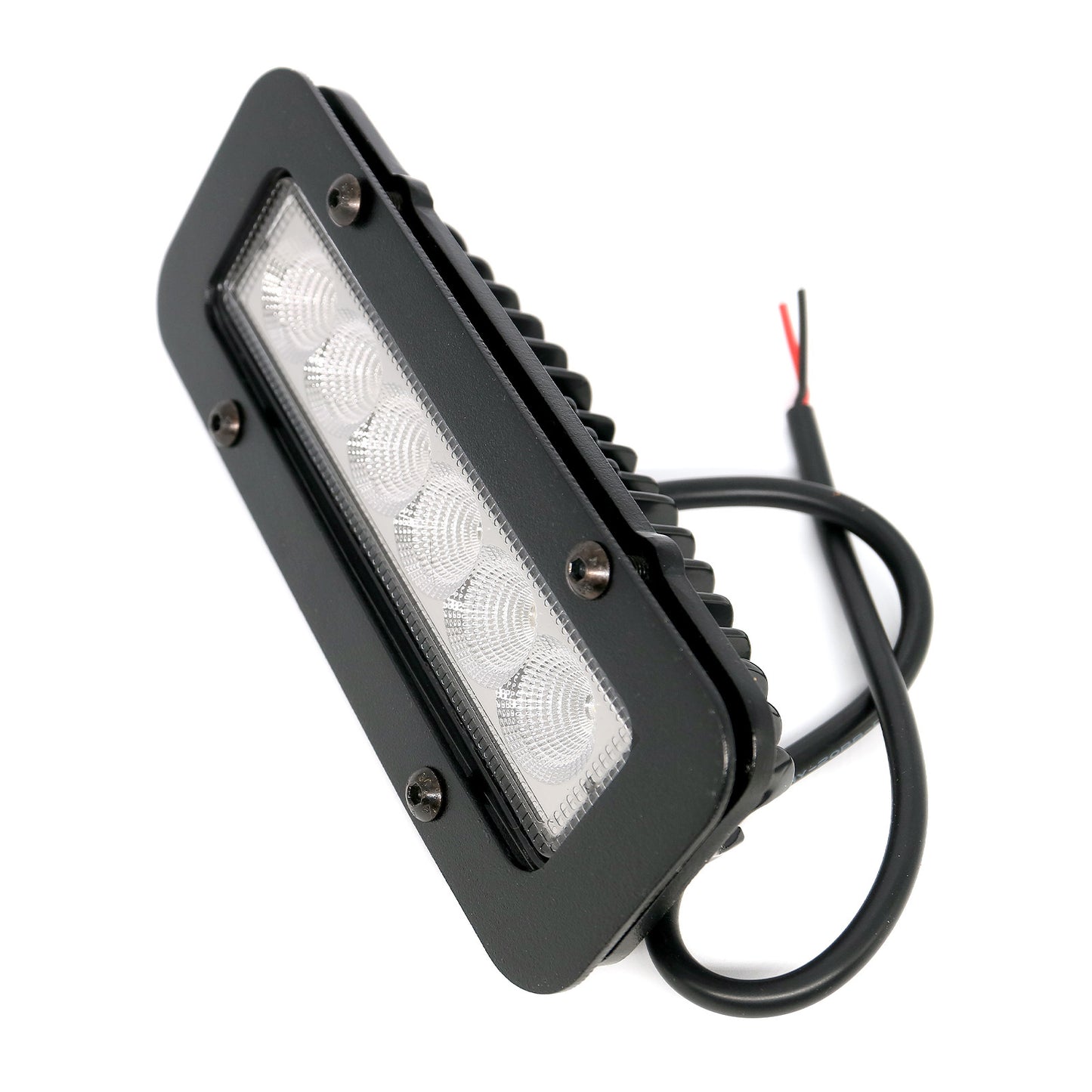 Feux de jour à LED rectangulaires adaptés au pare-chocs Defender