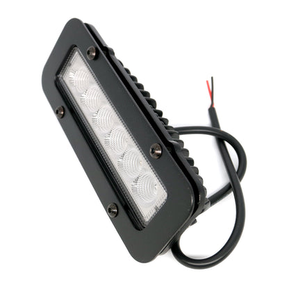 Feux de jour à LED rectangulaires adaptés au pare-chocs Defender