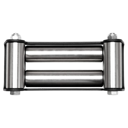 Steel Rope 26m x 9.5mm, Hole Fix. Roller Fairlead. 3/8 inch Clevis Hook. For winches up to 13,500lb.