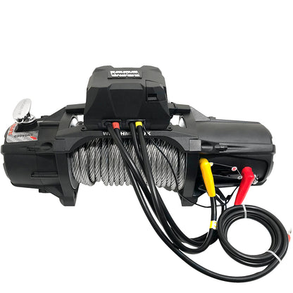 13,500lb (6,123kg) 'SL Series' 24v Military Grade Winch. 26m x 9.5mm Steel Rope, Twin Wireless Remote Controls.